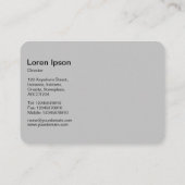 Interactieve bollen - Magenta-lichten Visitekaartje (Achterkant)