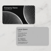 Interactieve bollen - Witte lichten Visitekaartje (Voorkant / Achterkant)