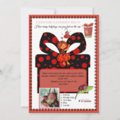 Interactive Counting Ladybugs Game Card | Template Kaart (Voorkant)