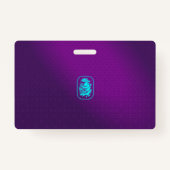 Interactive Secret Agent Spy Badge - Paarse/Blauwg (Achterkant)