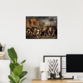 Intercessie van de Sabine Women Poster (Thuiskantoor)