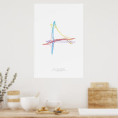 Interchange Choreografie: Fort Worth, TX, VS Poster (Keuken)