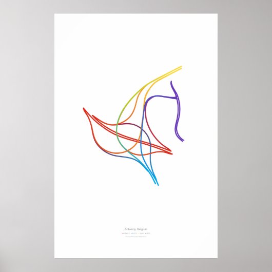 Interchange Choreography: Antwerp, Belgium Poster (Voorkant)