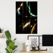 Interconnected Universes Poster (Thuiskantoor)