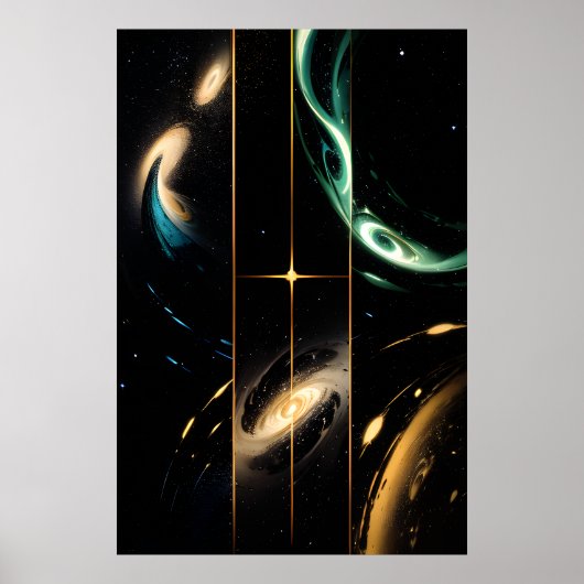 Interconnected Universes Poster (Voorkant)
