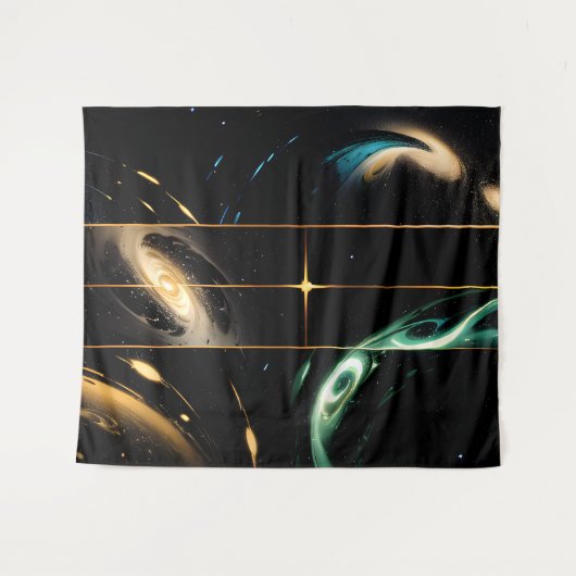 Interconnected Universes Wandkleed (Voorkant (horizontaal))