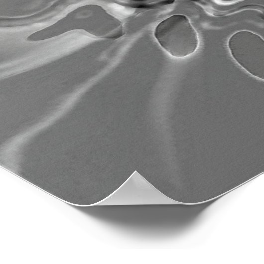 Interconnectie - zwart en wit poster (Hoek)