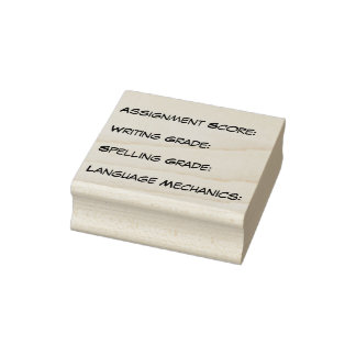 Intercurriculum-overschrijdende beoordelingsstempe rubberstempel