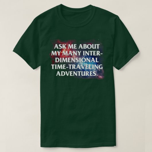 interdimensionaal t-shirt (Design voorkant)