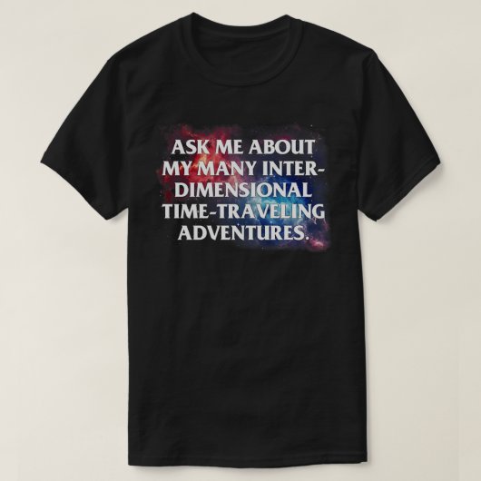 interdimensionaal t-shirt (Design voorkant)
