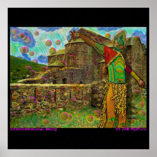 Interdimensionaal zijn poster