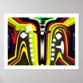 Interdimensionale sporen poster (Voorkant)