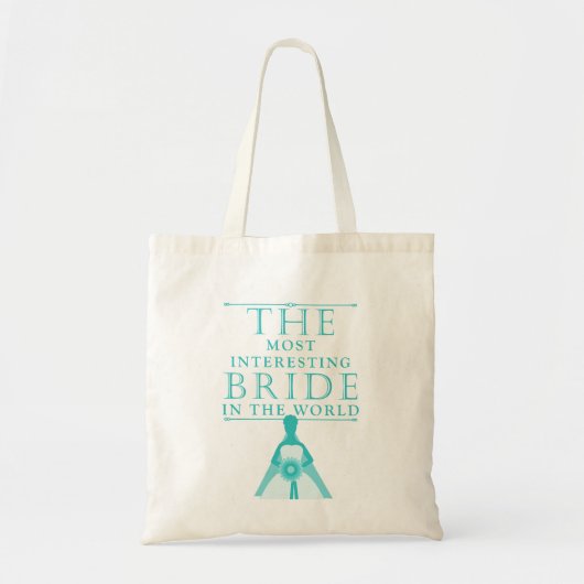 Interessant bride bachelorette tas (Voorkant)