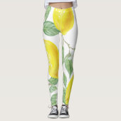 Interessant citroen leggings (Voorkant)