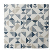 Interessant geometrisch ontwerp tegeltje (Voorkant)