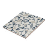 Interessant geometrisch ontwerp tegeltje (Zijkant)