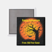 Interessant Happy Halloween Gift Magneet (Voorkant / Achterkant)