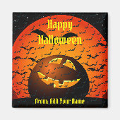 Interessant Happy Halloween Gift Magneet (Voorkant)