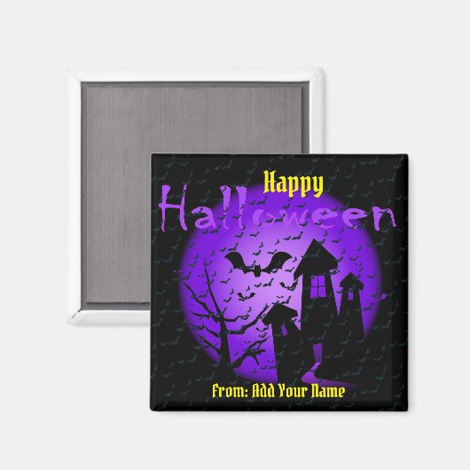 Interessant Happy Halloween Gift Magneet (Voorkant / Achterkant)