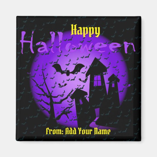 Interessant Happy Halloween Gift Magneet (Voorkant)