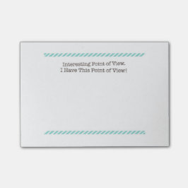 Interessant punt na Uitzicht Opmerkingen Post-it® Notes