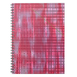 Interessante abstracte achtergrond en abstracte te notitieboek