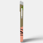 Interessante abstracte plekjes met bladeren Case-Mate iPhone case (Achterkant / Links)