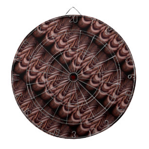 Interessante foto, tegels met perspectief dartbord