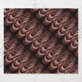 Interessante foto, tegels met perspectief likeurfles etiket (Enkel label)