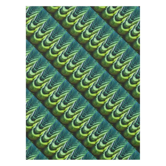 Interessante foto, tegels met perspectief tafelkleed (Voorkant)