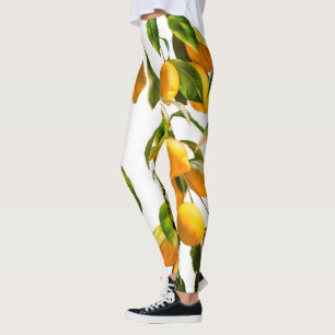 Interessante leggings van citroenen