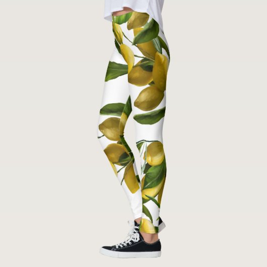Interessante leggings van citroenen (Links)