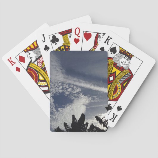 Interessante lucht pokerkaarten (Achterkant)