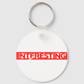 Interessante stempel sleutelhanger (Voorkant)