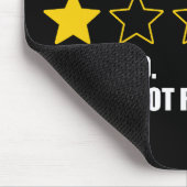 Interessante tijden - zeer slecht zou niet aanrade muismat (Hoek)