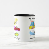 Interessante Yorkie Agility Mok (Midden)