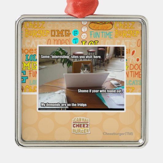 Interesssites Metalen Ornament (Voorkant)