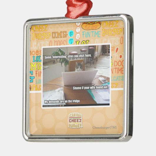 Interesssites Metalen Ornament (Links)