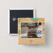 Interesssites Vierkante Button 5,1 Cm (Voorkant /achterkant)