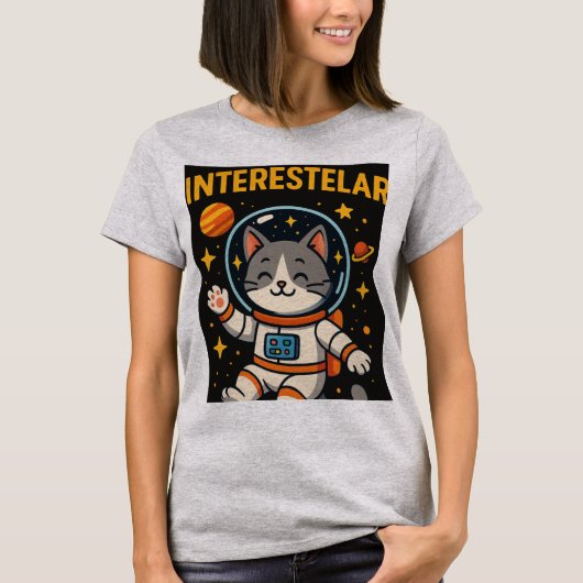 interestelar casual t shirt (Voorkant)