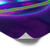 Interferentie Planeet Poster (Hoek)