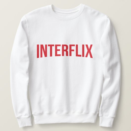 Interflix-parodie Trui (Design voorkant)