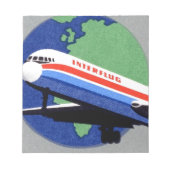 INTERFLUG - National Airline of DDR, East Germany Notitieblok (Voorkant)