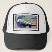 INTERFLUG - National Airline of DDR, East Germany Trucker Pet (Voorkant)
