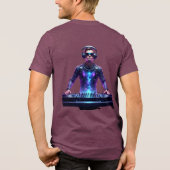Intergalactic DJ – Cosmic Beats T-Shirt (Achterkant)