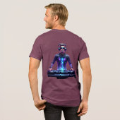 Intergalactic DJ – Cosmic Beats T-Shirt (Voorkant)