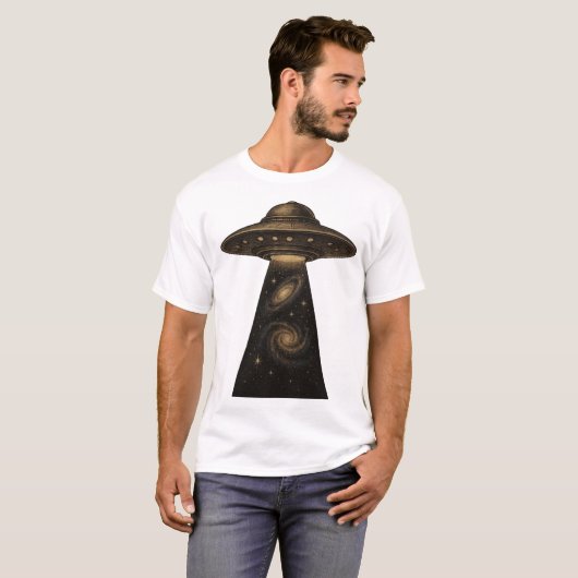 INTERGALACTIC SIGNAL – We Were Never Alone T-shirt (Voorkant volledig)