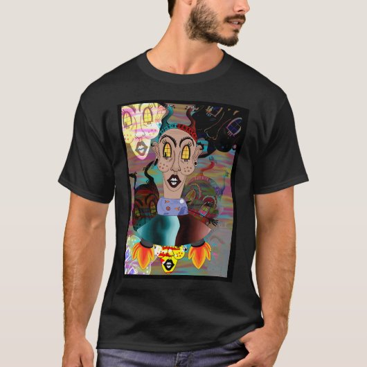 intergalactisch circus t-shirt (Voorkant)