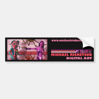 Intergalactische Conflict bumpersticker