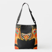 Intergalactische Funk Royalty Crossbody Tas (Achterkant)